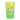 Front View of Yellow/Green - Yellow/Green Garyline® Cups-on-the-Go Color-Changing Stadium Cup - 22 oz.