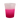 Frost/Pink - Frost/Pink Garyline® Cups-on-the-Go Color-Changing Stadium Cup - 16 oz. plain