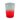 Frost/Red - Frost/Red Garyline® Cups-on-the-Go Color-Changing Stadium Cup - 12 oz. plain