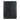 FSC BLACK Leather Look 8 ½" x 11" Zippered Portfolio With Calculator  grouped