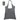 Gray - Gray Santorini RPET - Recycled Foldaway Shopping Tote Bag plain