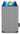 Gray Koozie® Collapsible Can Cooler plain