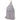 Gray Puffer Recycled Sling Backpack plain