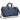 Gray Stonecrop Duffel Bag w/Shoe Compartment plain