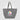Gray Toronto Recycled Cotton Chevron Tote Bag – 8 oz