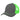 GRAY WITH LIME Cotton Twill Mesh Back Cap plain grouped