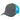 GRAY WITH LT BLUE Cotton Twill Mesh Back Cap plain grouped
