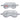 Gray/Sandalwood Bouquet Scented Satin Sleep Mask plain