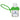Green Caddy Strap 1 oz Hand Sanitizer