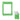 GREEN Mini Tissue Packet plain grouped