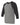 Grey/ Charcoal Black Triblend Three-Quarter Sleeve Baseball Tee - 3200