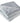 Grey Luxe Faux Fur Throw Blanket plain