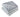 Grey Luxe Faux Fur Throw Blanket plain