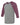 Grey/ Maroon Triblend Three-Quarter Sleeve Baseball Tee - 3200