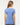Heather Blue Women's Deluxe Blend V-Neck T-Shirt - 3542