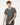 Heather Charcoal Deluxe Blend V-Neck T-Shirt - 3543
