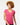 Heather Fuchsia Women's Deluxe Blend V-Neck T-Shirt - 3542
