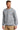 Heather Grey Carhartt Midweight Crewneck Sweatshirt. CTK124 plain
