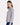 Heather Grey Women's Cotton Relaxed Long Sleeve T-Shirt - 3911