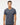 Heather Navy Deluxe Blend V-Neck T-Shirt - 3543