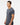 Heather Navy Deluxe Blend V-Neck T-Shirt - 3543