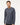 Heather Navy Poly-Blend Long Sleeve T-Shirt - 3520