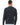 Heather Navy Sponge Fleece Raglan Crewneck Sweatshirt - 3901