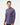 Heather Purple Poly-Blend Long Sleeve T-Shirt - 3520