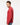 Heather Red Poly-Blend Long Sleeve T-Shirt - 3520
