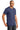 Hthr Blue Gildan 100% Ring Spun Cotton T-Shirt. 980 plain