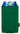 Hunter Green Koozie® Collapsible Can Cooler plain