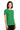 Irish Green Gildan Women's Ultra Cotton 100% US Cotton T-Shirt. 2000L plain