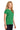 IrishGreen Gildan Women's Heavy Cotton 100% Cotton T-Shirt. 5000L plain