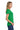 IrishGreen Gildan Women's Heavy Cotton 100% Cotton T-Shirt. 5000L plain