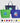 Julian - Non-Woven Shopping Tote Bag  grouped