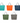 Julian RPET - Recycled Non-Woven Shopping Tote Bag plain grouped