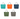 Julian RPET - Recycled Non-Woven Shopping Tote Bag plain grouped