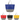 Julian Two-Tone - Non-Woven Tote Bag plain grouped