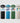 Juno Glass Silicone Sleeve Straw Bottle - 20 oz. grouped