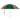 KHAKI WITH FOREST GREEN 60" Arc Golf Umbrella plain grouped