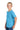 Left View of AquaticBl Jerzees Classics Youth Cotton T-Shirt 363Y plain