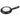 Left View of Black All-In-One Universal Travel 15W Wireless Charger plain