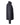 Left View of Black Heather Drop Line Fleece Jacket - M16223