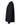 Left View of Black Heavyweight Long Sleeve T-Shirt - 7211
