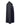Left View of Black Men's Zone Performance Long Sleeve Polo - TT51L
