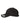 Left View of Black Peached Cotton Twill Dad Hat - 6245PT
