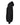 Left View of Black ReFlex Fleece Hoodie - RF498