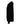 Left View of Black Sponge Fleece Hoodie - 3719