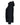 Left View of Black Women's Packable Rain Jacket - CE712W