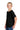 Left View of BlackInk Jerzees Classics Youth Cotton T-Shirt 363Y plain
